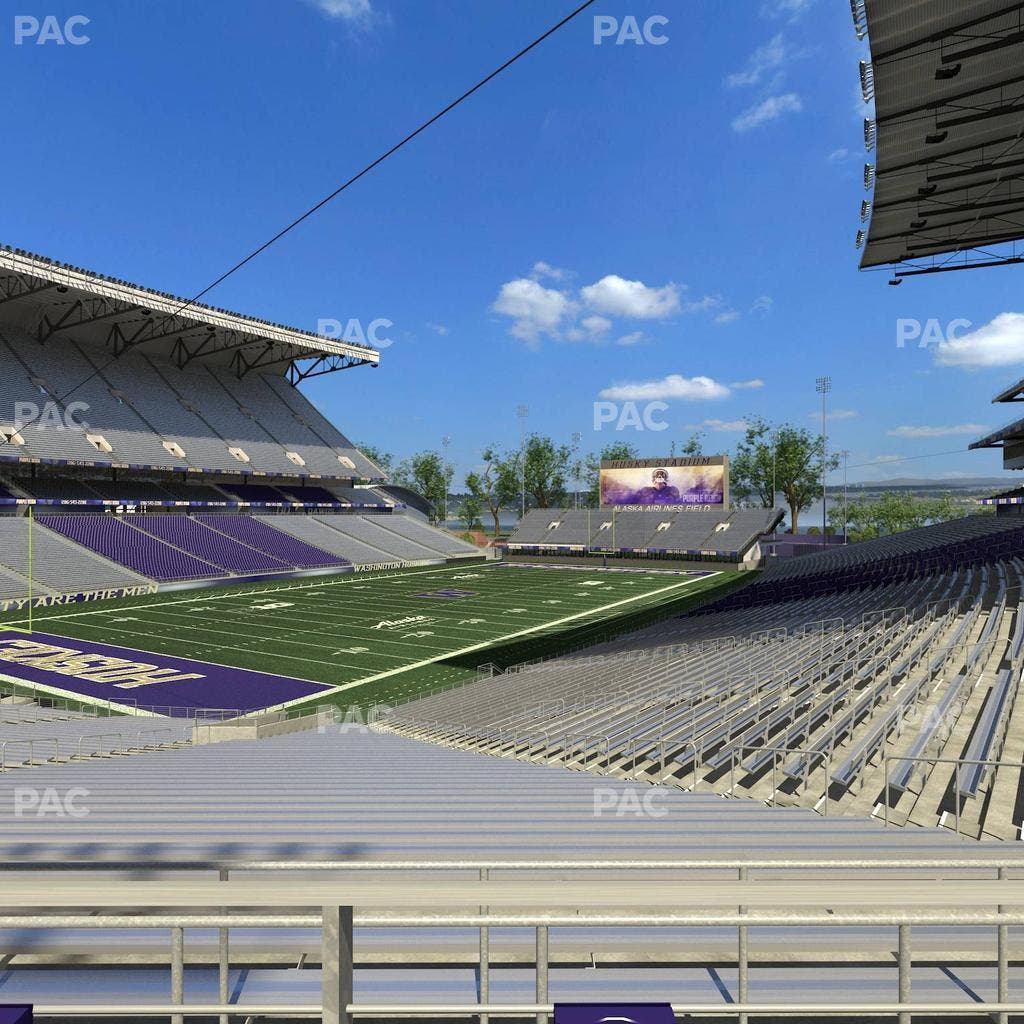 Husky Stadium - Section 114 Seat View