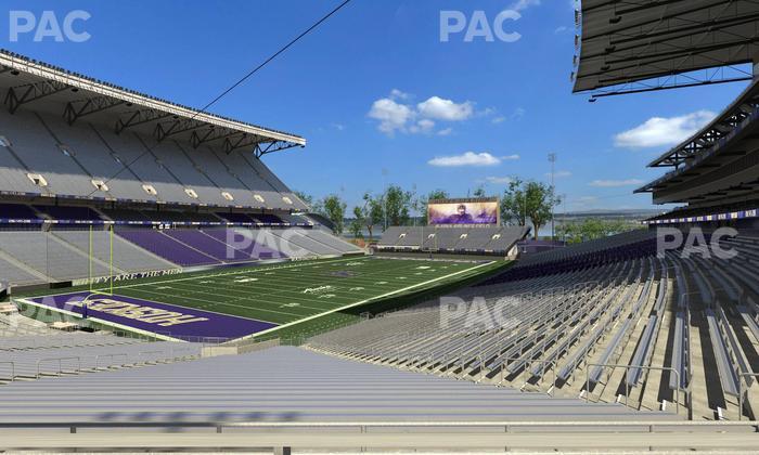 Husky Stadium - Section 114 Seat View