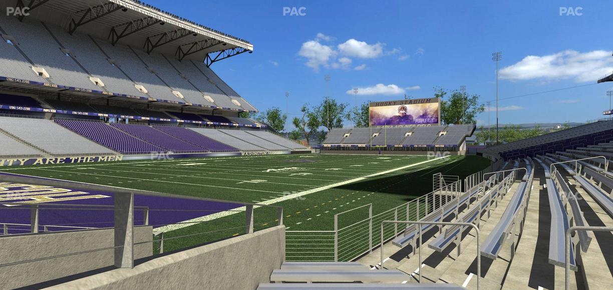 Husky Stadium - Section 114 Seat View