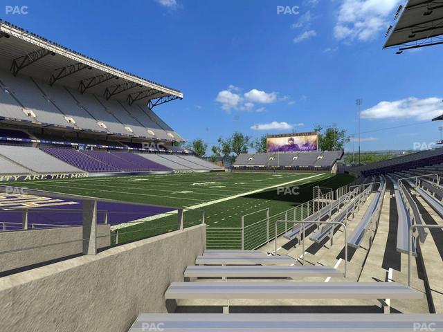 Husky Stadium - Section 114 Seat View