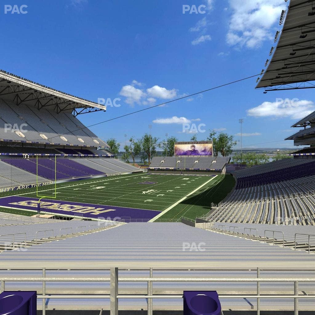 Husky Stadium - Section 115 Seat View
