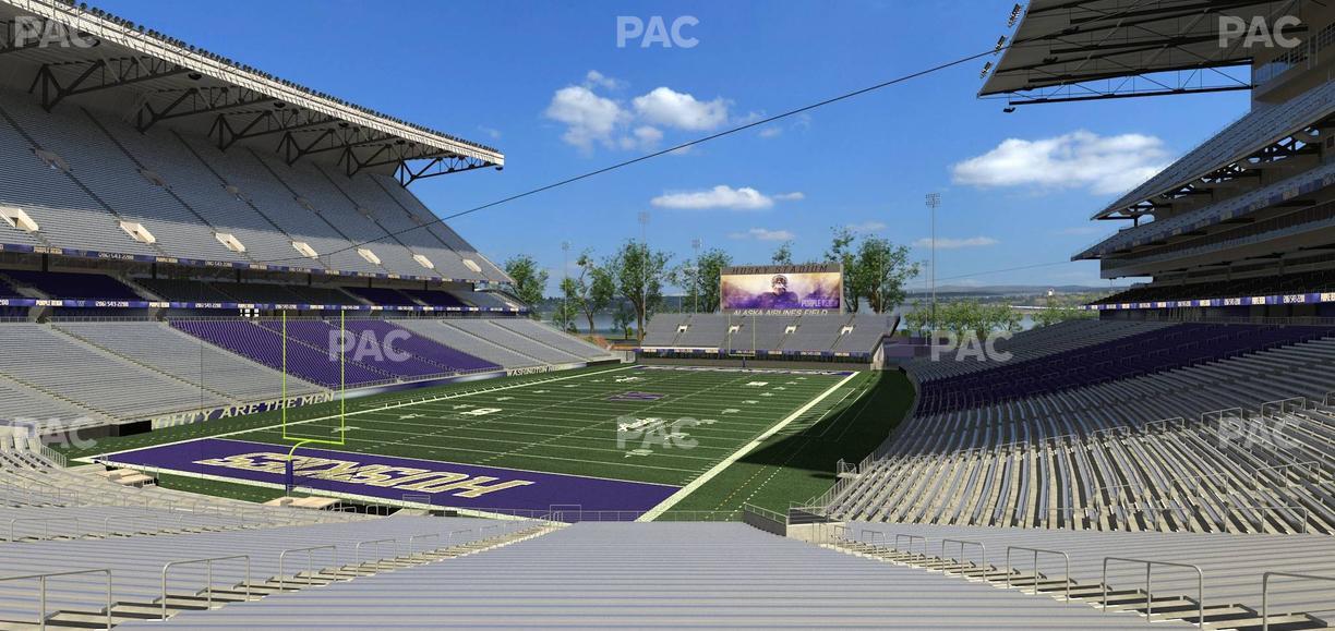 Husky Stadium - Section 115 Seat View