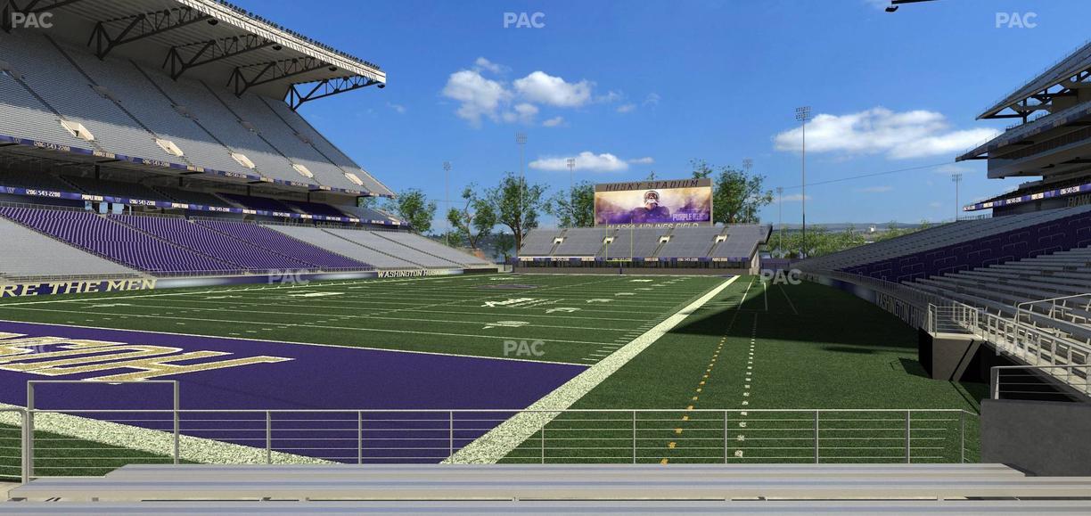 Husky Stadium - Section 115 Seat View