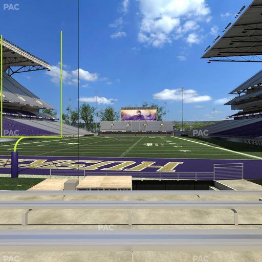 Husky Stadium - Section 117 Seat View
