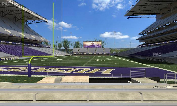 Husky Stadium - Section 117 Seat View