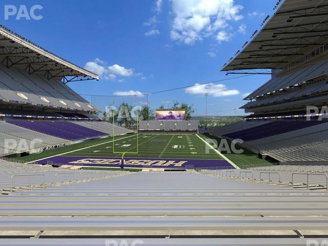 Husky Stadium - Section 117 Seat View