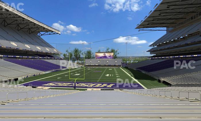 Husky Stadium - Section 117 Seat View
