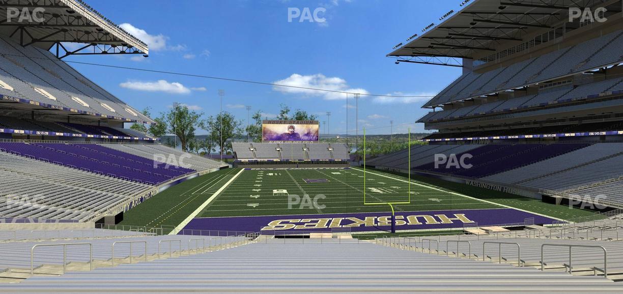 Husky Stadium - Section 119 Seat View