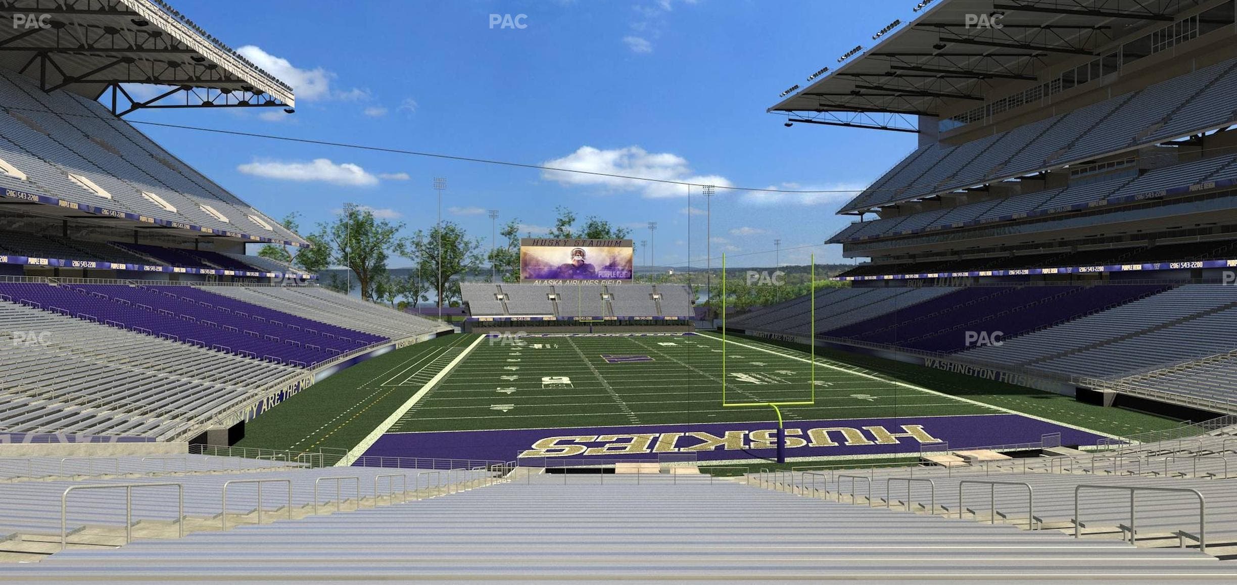Husky Stadium - Section 119 Seat View