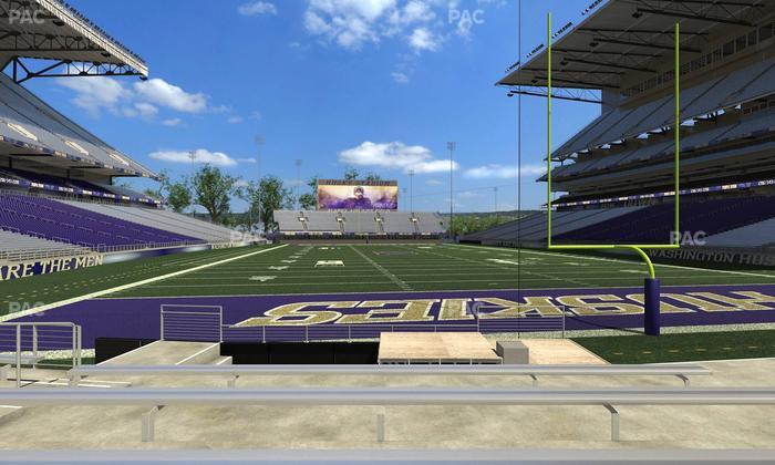 Husky Stadium - Section 119 Seat View