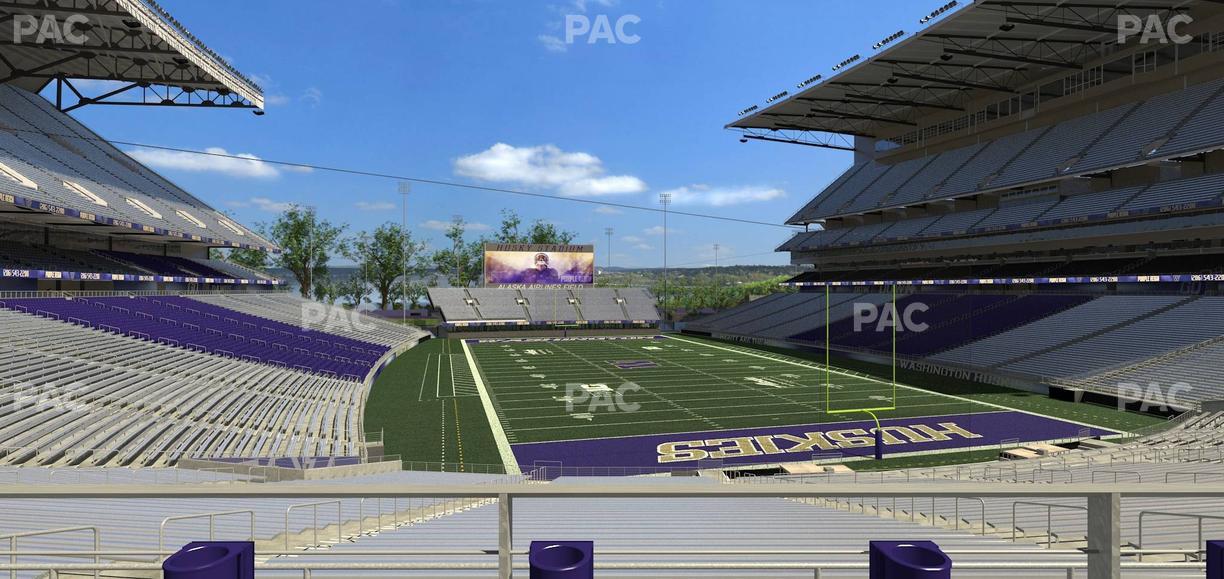 Husky Stadium - Section 120 Seat View