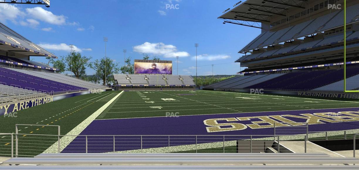 Husky Stadium - Section 120 Seat View