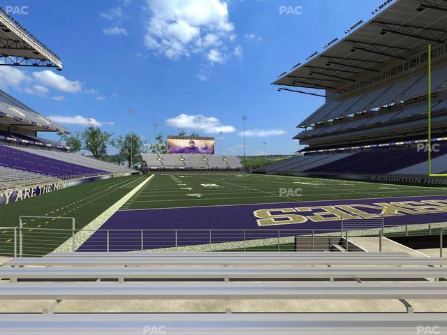 Husky Stadium - Section 120 Seat View