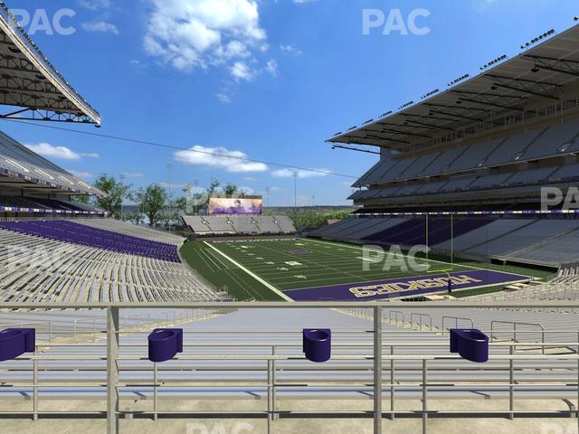 Husky Stadium - Section 121 Seat View