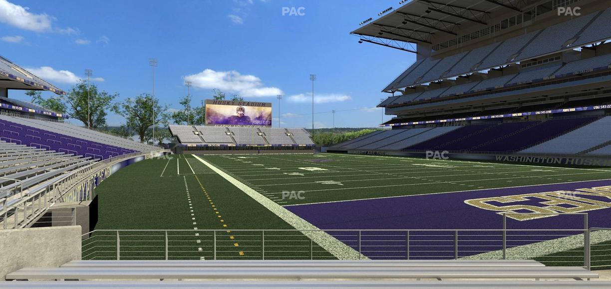 Husky Stadium - Section 121 Seat View