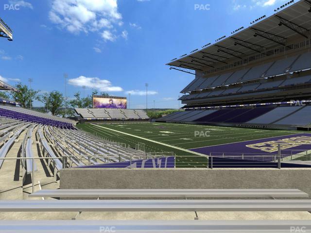 Husky Stadium - Section 122 Seat View