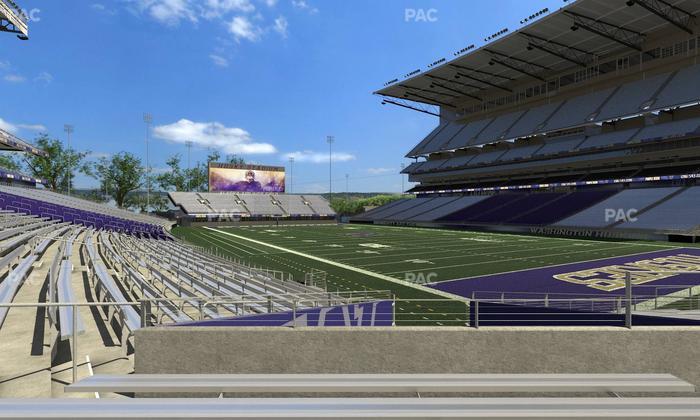 Husky Stadium - Section 122 Seat View