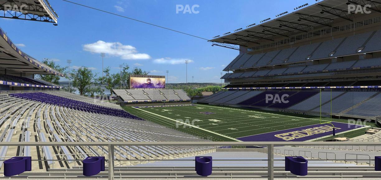 Husky Stadium - Section 122 Seat View