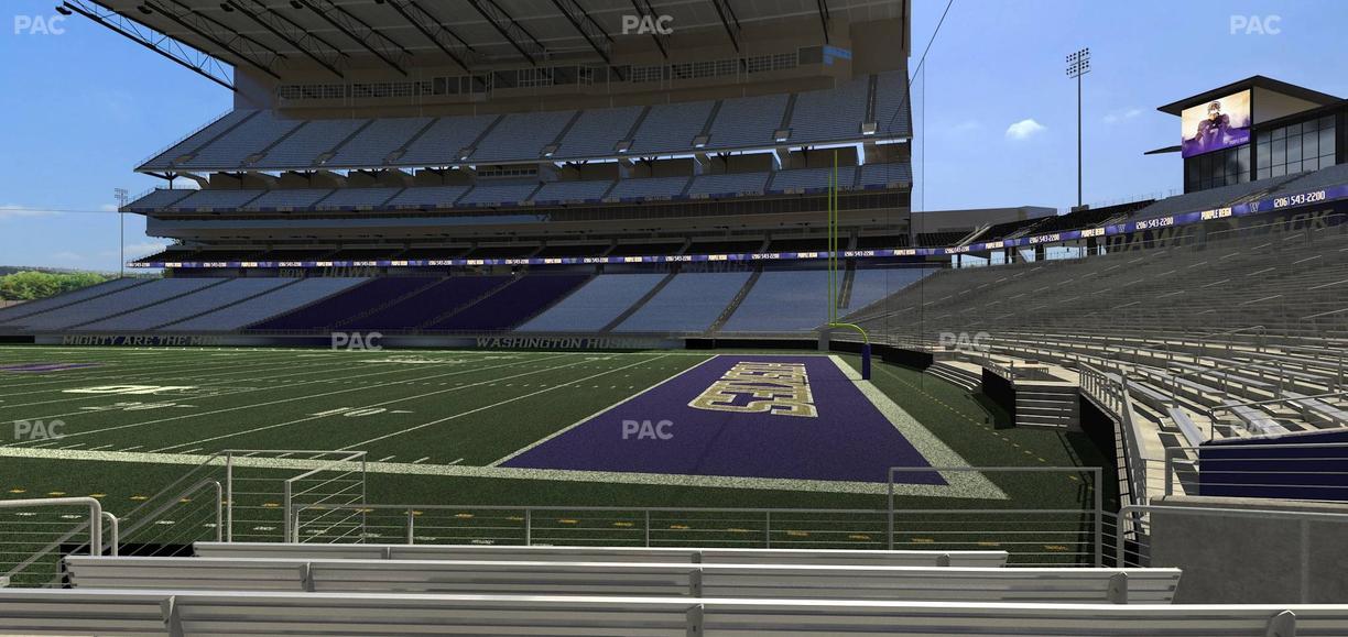Husky Stadium - Section 125 Seat View