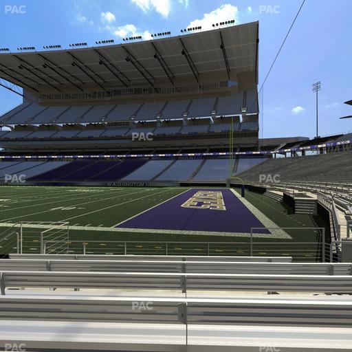 Husky Stadium - Section 125 Seat View