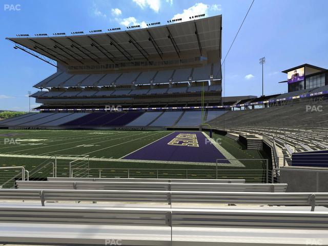 Husky Stadium - Section 125 Seat View