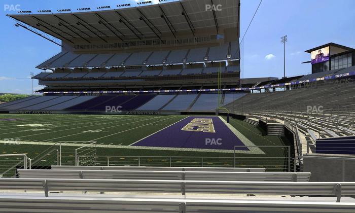 Husky Stadium - Section 125 Seat View