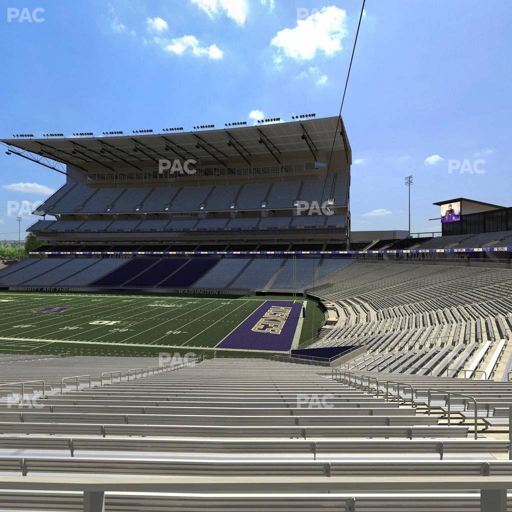 Husky Stadium - Section 125 Seat View