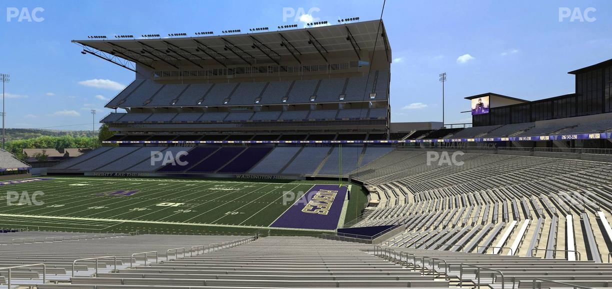 Husky Stadium - Section 125 Seat View