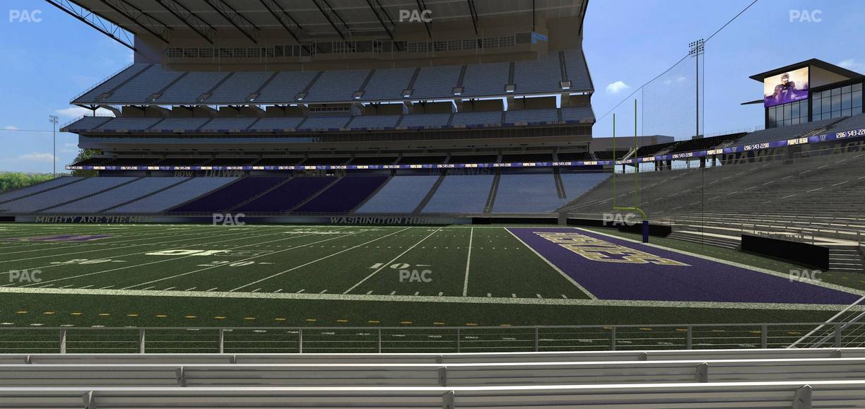 Husky Stadium - Section 126 Seat View
