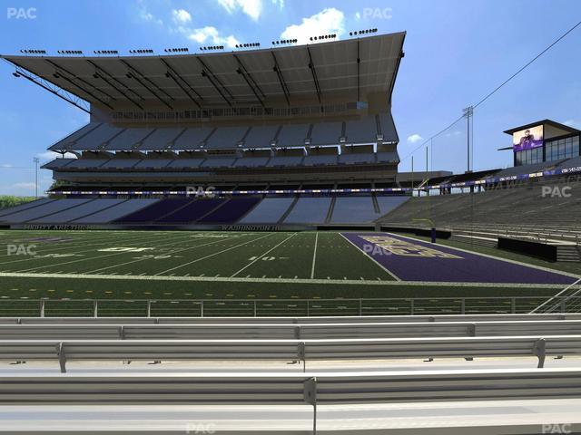 Husky Stadium - Section 126 Seat View