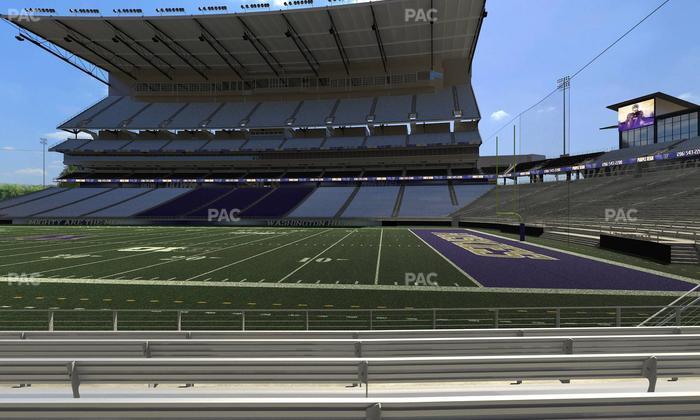 Husky Stadium - Section 126 Seat View