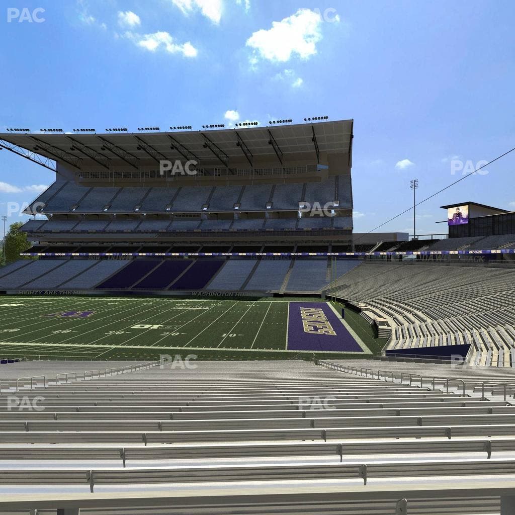 Husky Stadium - Section 126 Seat View