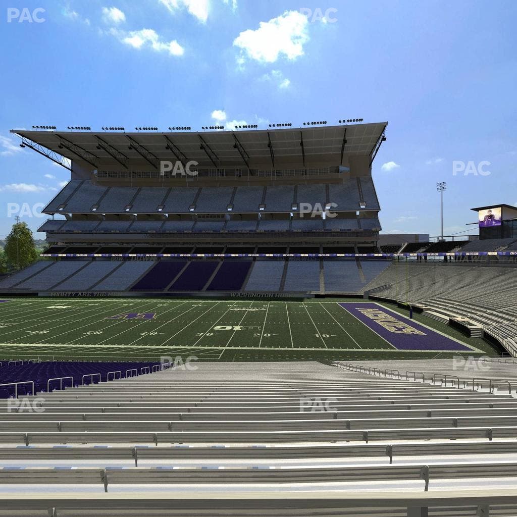 Husky Stadium - Section 127 Seat View