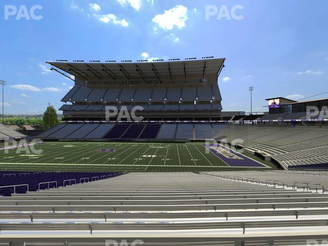 Husky Stadium - Section 127 Seat View