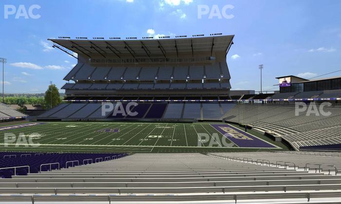 Husky Stadium - Section 127 Seat View