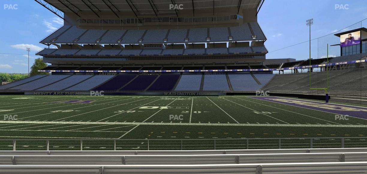 Husky Stadium - Section 127 Seat View