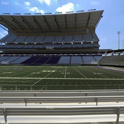 Husky Stadium - Section 127 Seat View