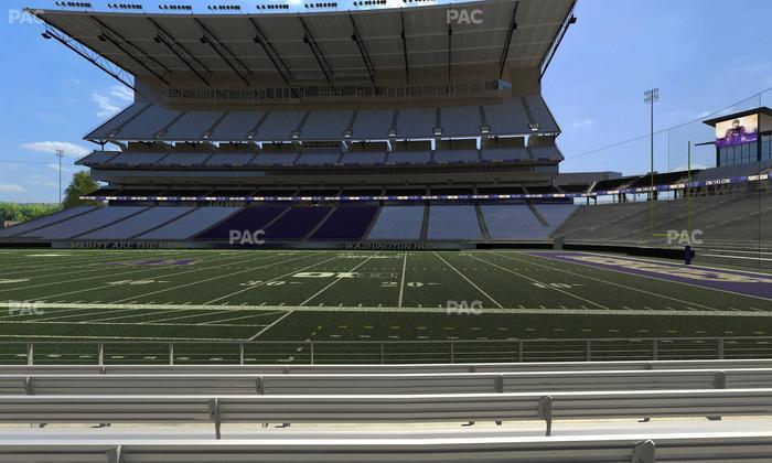 Husky Stadium - Section 127 Seat View