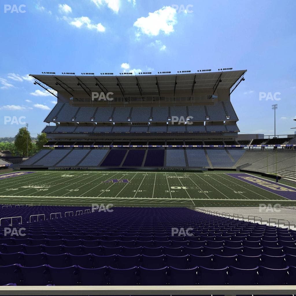 Husky Stadium - Section 128 Seat View