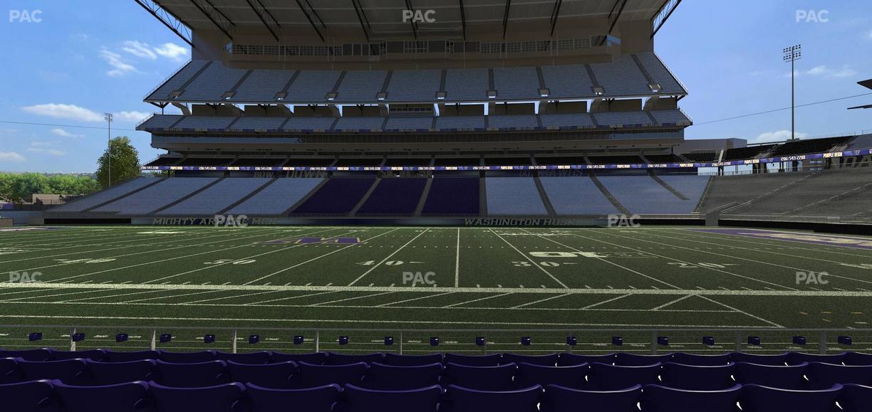 Husky Stadium - Section 128 Seat View