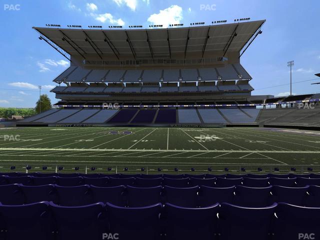 Husky Stadium - Section 128 Seat View