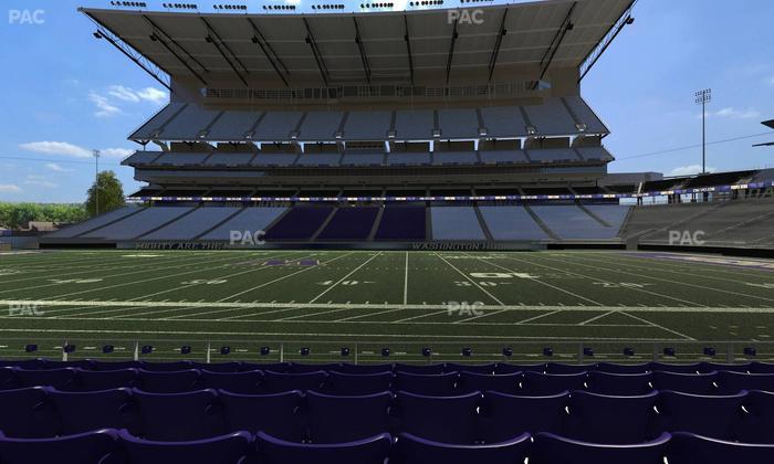 Husky Stadium - Section 128 Seat View