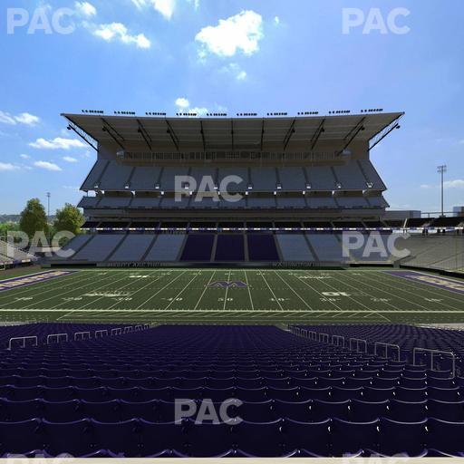 Husky Stadium - Section 129 Seat View