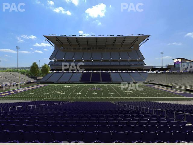 Husky Stadium - Section 129 Seat View