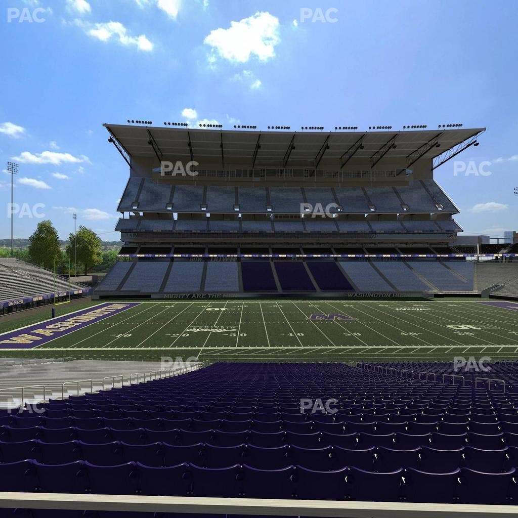Husky Stadium - Section 130 Seat View