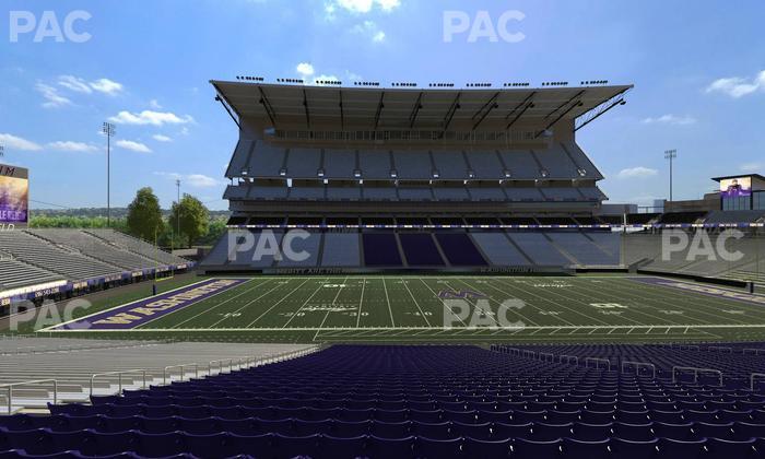 Husky Stadium - Section 130 Seat View