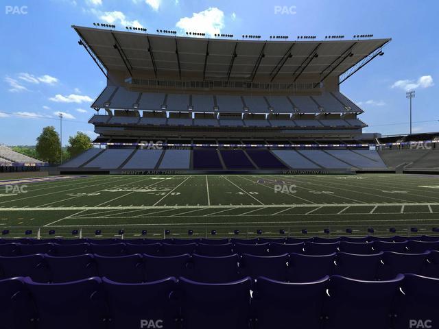 Husky Stadium - Section 130 Seat View