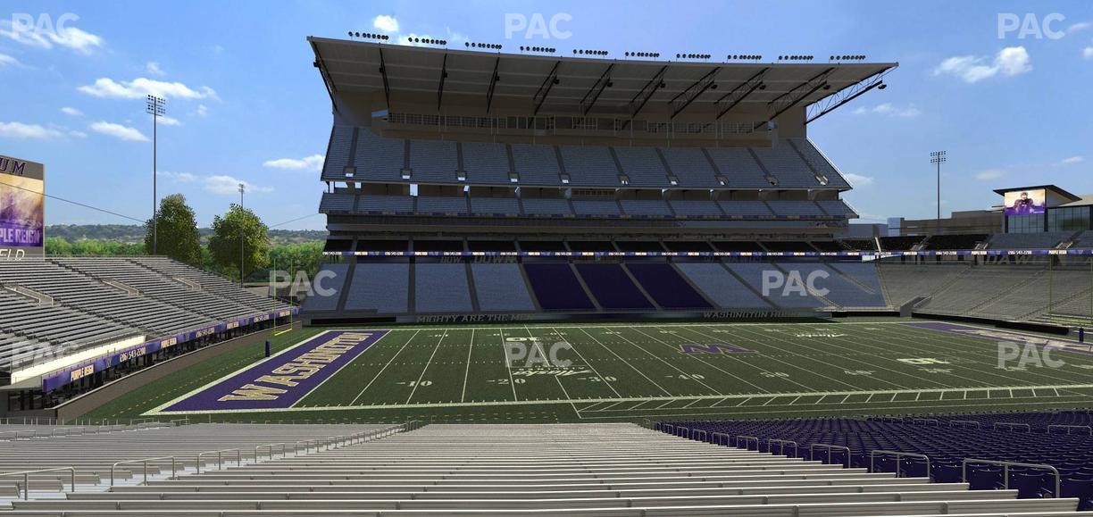 Husky Stadium - Section 131 Seat View