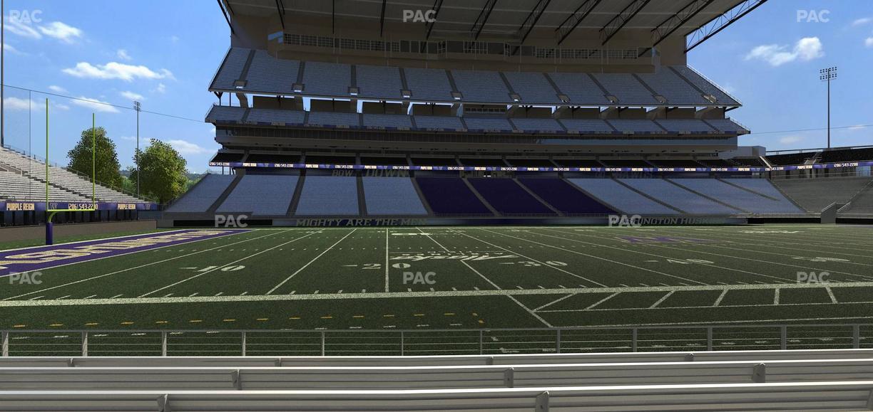 Husky Stadium - Section 131 Seat View