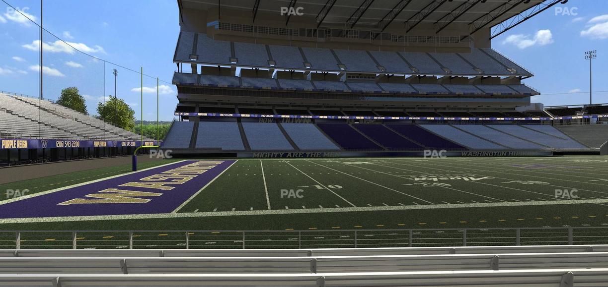 Husky Stadium - Section 132 Seat View